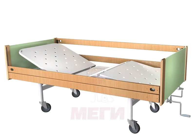 Кровать медицинская функциональная трехсекционная КФ3-01-МСК-6103