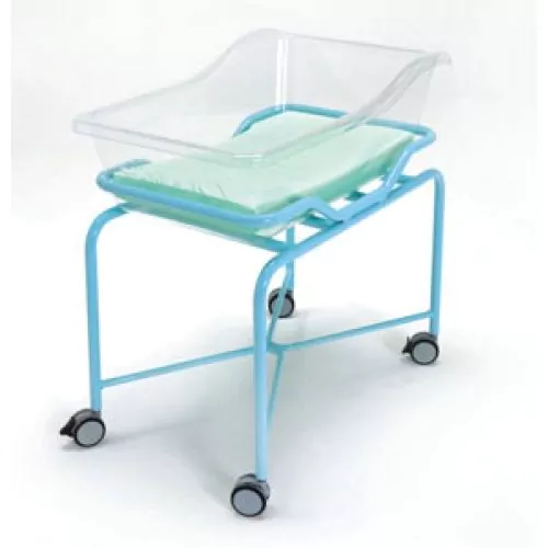 Кровать для новорожденных VERNIPOLL 19-FP650 на окрашенной тележке (вариант 2)