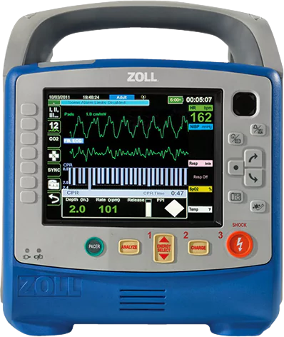 Портативный наружный дефибриллятор монитор Zoll X series